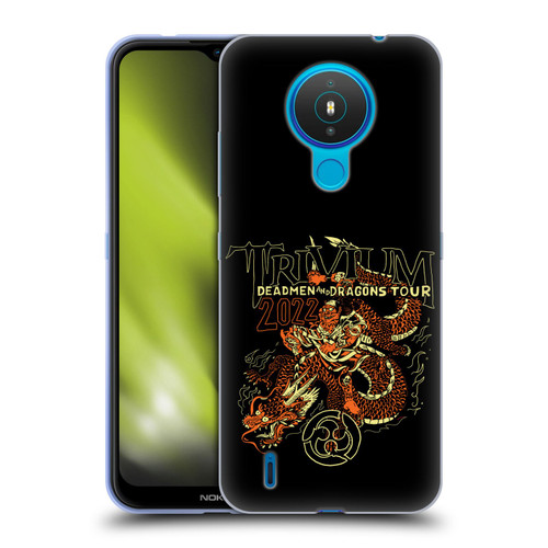 Trivium Graphics Deadmen And Dragons Soft Gel Case for Nokia 1.4