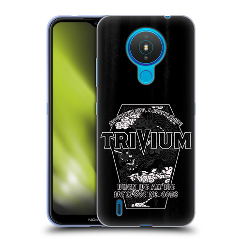 Trivium Graphics No Gods Soft Gel Case for Nokia 1.4