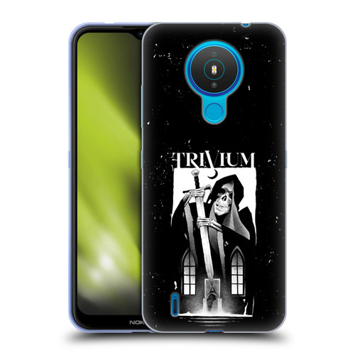 Trivium Graphics Skeleton Sword Soft Gel Case for Nokia 1.4