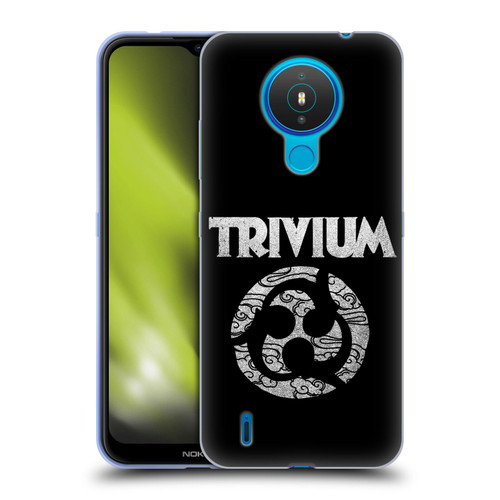 Trivium Graphics Swirl Logo Soft Gel Case for Nokia 1.4