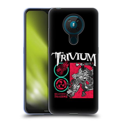 Trivium Graphics Deadmen And Dragons Date Soft Gel Case for Nokia 5.3