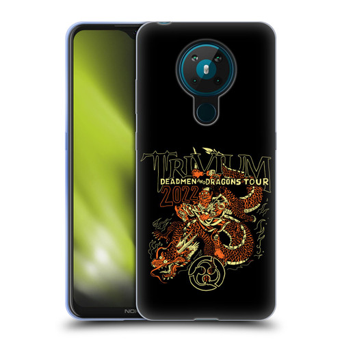 Trivium Graphics Deadmen And Dragons Soft Gel Case for Nokia 5.3