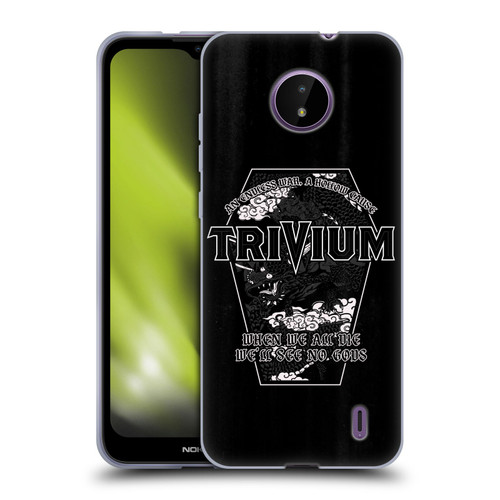 Trivium Graphics No Gods Soft Gel Case for Nokia C10 / C20