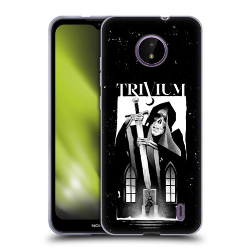 Trivium Graphics Skeleton Sword Soft Gel Case for Nokia C10 / C20