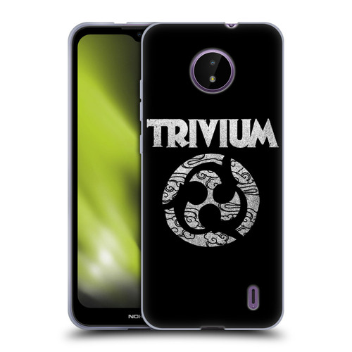 Trivium Graphics Swirl Logo Soft Gel Case for Nokia C10 / C20