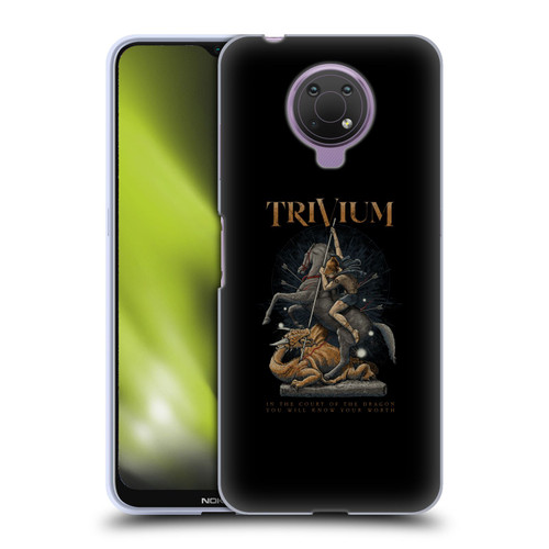 Trivium Graphics Dragon Slayer Soft Gel Case for Nokia G10