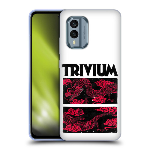 Trivium Graphics Double Dragons Soft Gel Case for Nokia X30