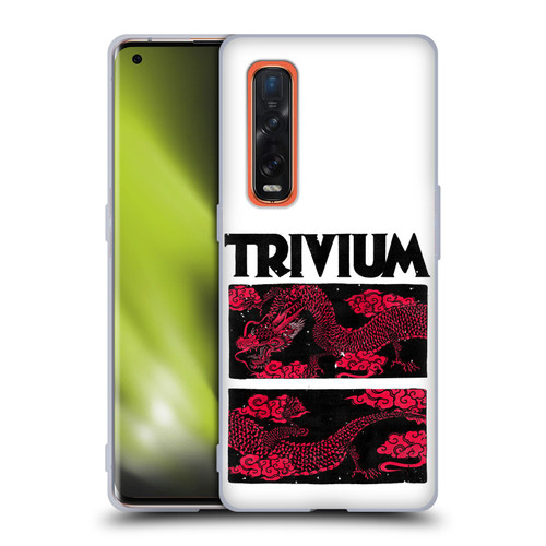 Trivium Graphics Double Dragons Soft Gel Case for OPPO Find X2 Pro 5G
