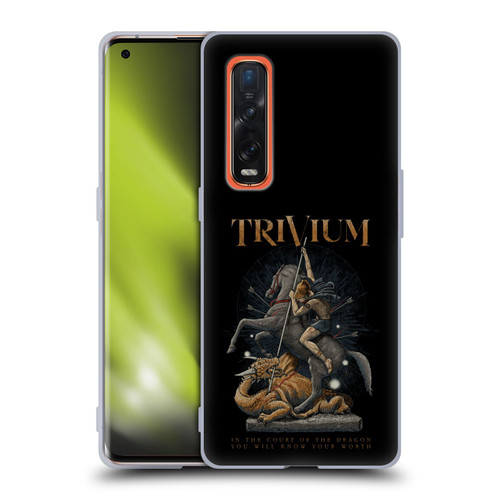 Trivium Graphics Dragon Slayer Soft Gel Case for OPPO Find X2 Pro 5G