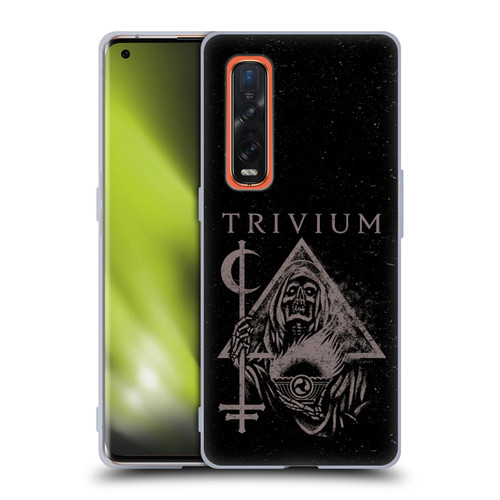Trivium Graphics Reaper Triangle Soft Gel Case for OPPO Find X2 Pro 5G
