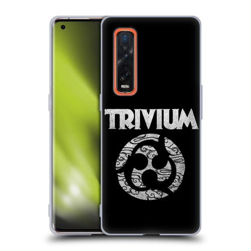 Trivium Graphics Swirl Logo Soft Gel Case for OPPO Find X2 Pro 5G