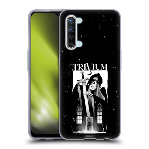 Trivium Graphics Skeleton Sword Soft Gel Case for OPPO Find X2 Lite 5G