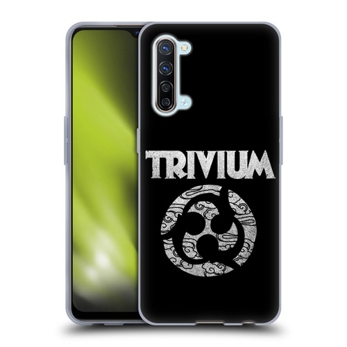 Trivium Graphics Swirl Logo Soft Gel Case for OPPO Find X2 Lite 5G
