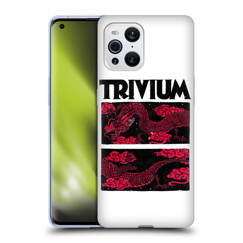 Trivium Graphics Double Dragons Soft Gel Case for OPPO Find X3 / Pro