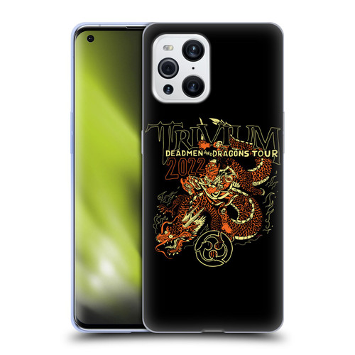 Trivium Graphics Deadmen And Dragons Soft Gel Case for OPPO Find X3 / Pro