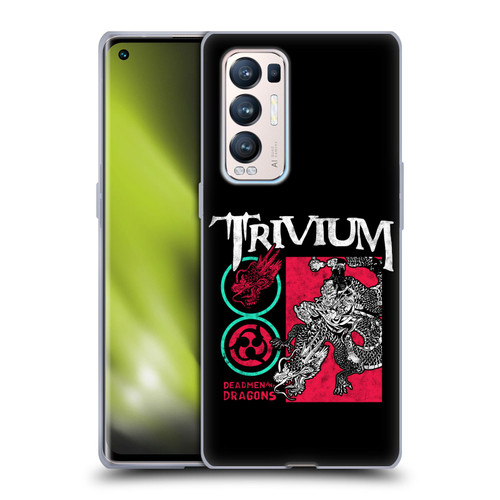 Trivium Graphics Deadmen And Dragons Date Soft Gel Case for OPPO Find X3 Neo / Reno5 Pro+ 5G