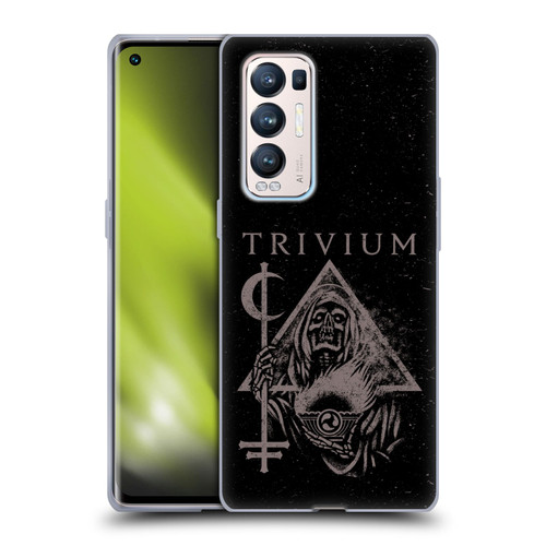 Trivium Graphics Reaper Triangle Soft Gel Case for OPPO Find X3 Neo / Reno5 Pro+ 5G