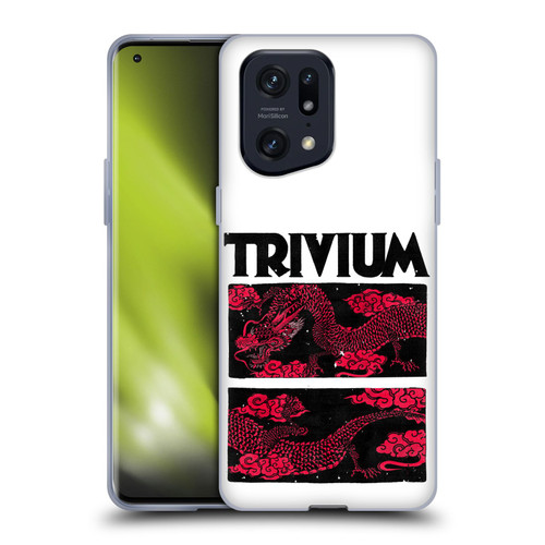 Trivium Graphics Double Dragons Soft Gel Case for OPPO Find X5 Pro