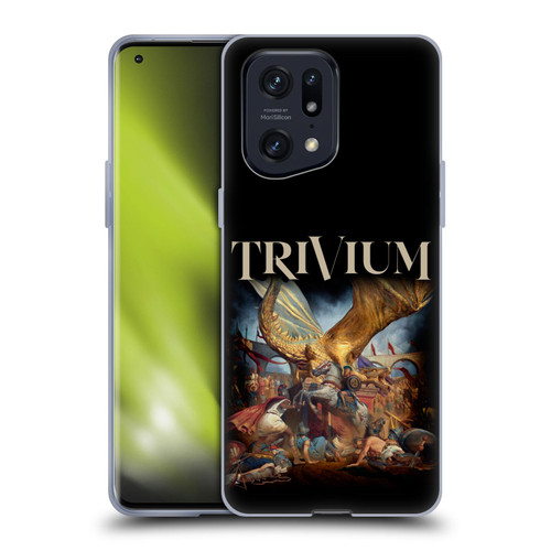 Trivium Graphics In The Court Of The Dragon Soft Gel Case for OPPO Find X5 Pro