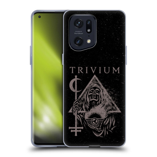 Trivium Graphics Reaper Triangle Soft Gel Case for OPPO Find X5 Pro