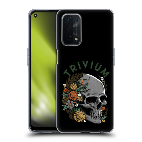 Trivium Graphics Skelly Flower Soft Gel Case for OPPO A54 5G