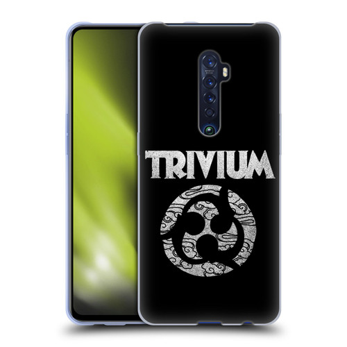 Trivium Graphics Swirl Logo Soft Gel Case for OPPO Reno 2