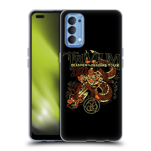 Trivium Graphics Deadmen And Dragons Soft Gel Case for OPPO Reno 4 5G