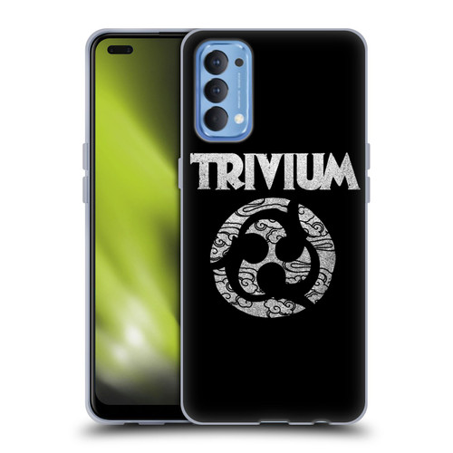 Trivium Graphics Swirl Logo Soft Gel Case for OPPO Reno 4 5G