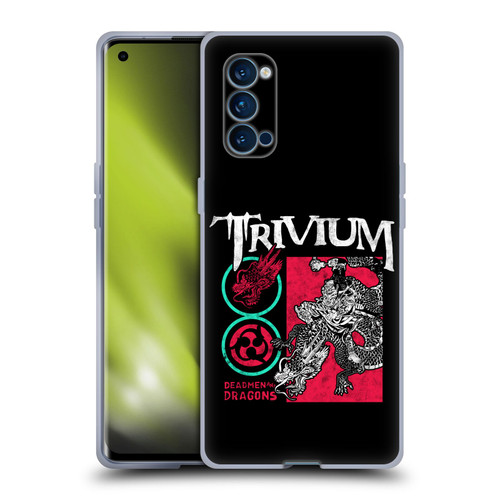 Trivium Graphics Deadmen And Dragons Date Soft Gel Case for OPPO Reno 4 Pro 5G