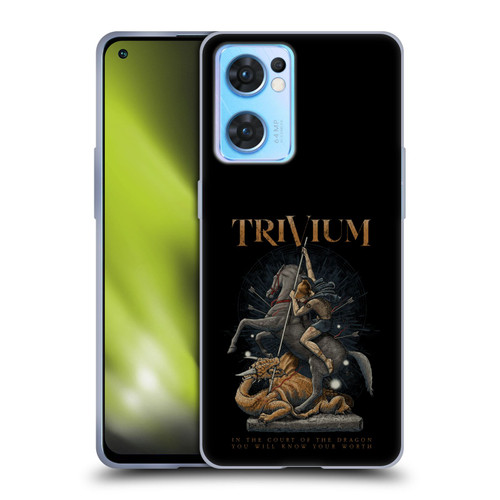 Trivium Graphics Dragon Slayer Soft Gel Case for OPPO Reno7 5G / Find X5 Lite