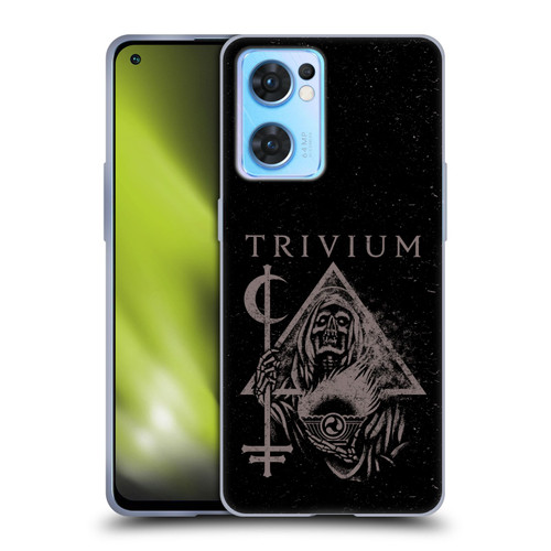 Trivium Graphics Reaper Triangle Soft Gel Case for OPPO Reno7 5G / Find X5 Lite