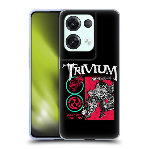 Trivium Graphics Deadmen And Dragons Date Soft Gel Case for OPPO Reno8 Pro