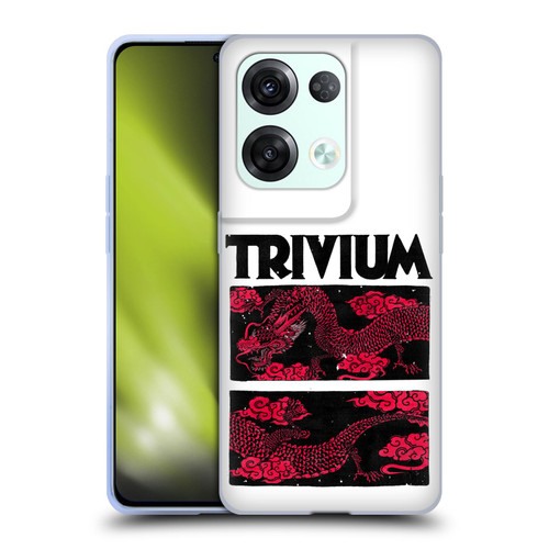 Trivium Graphics Double Dragons Soft Gel Case for OPPO Reno8 Pro