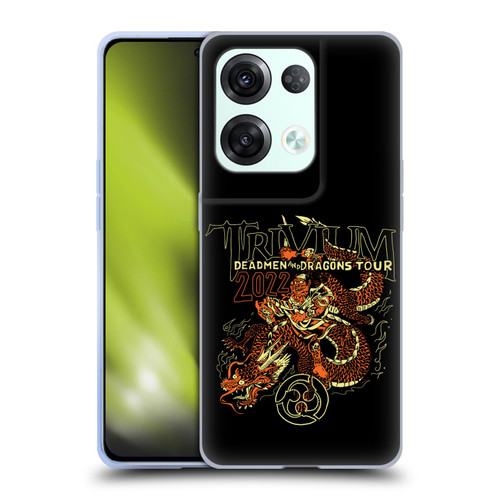 Trivium Graphics Deadmen And Dragons Soft Gel Case for OPPO Reno8 Pro