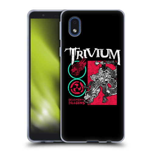 Trivium Graphics Deadmen And Dragons Date Soft Gel Case for Samsung Galaxy A01 Core (2020)