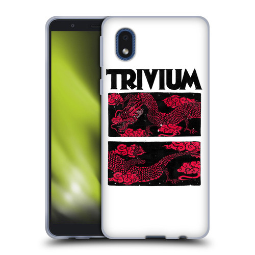 Trivium Graphics Double Dragons Soft Gel Case for Samsung Galaxy A01 Core (2020)