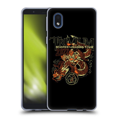 Trivium Graphics Deadmen And Dragons Soft Gel Case for Samsung Galaxy A01 Core (2020)