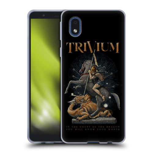 Trivium Graphics Dragon Slayer Soft Gel Case for Samsung Galaxy A01 Core (2020)