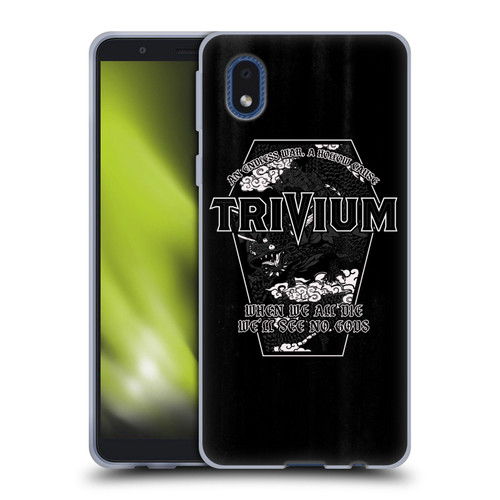 Trivium Graphics No Gods Soft Gel Case for Samsung Galaxy A01 Core (2020)