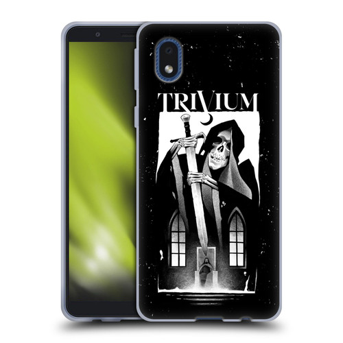 Trivium Graphics Skeleton Sword Soft Gel Case for Samsung Galaxy A01 Core (2020)