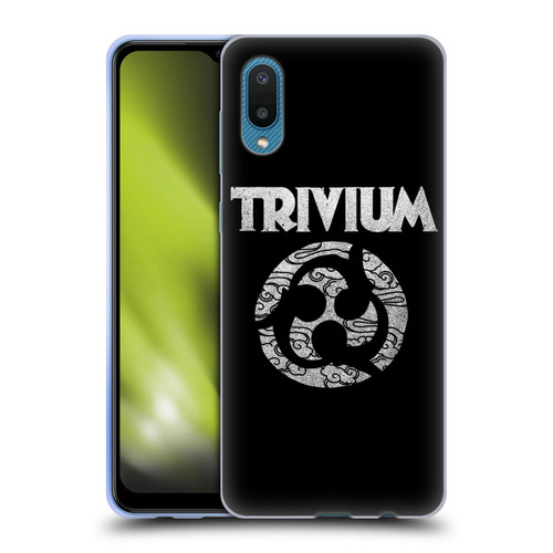 Trivium Graphics Swirl Logo Soft Gel Case for Samsung Galaxy A02/M02 (2021)