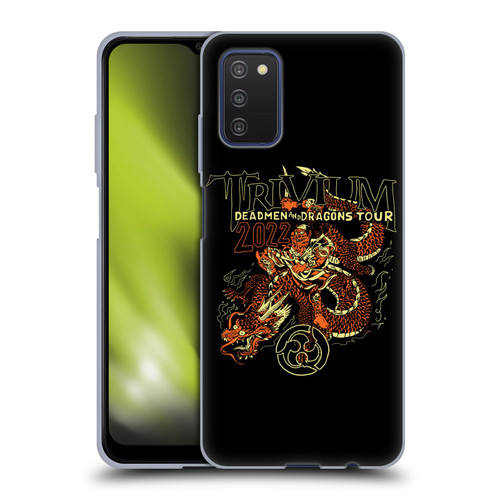 Trivium Graphics Deadmen And Dragons Soft Gel Case for Samsung Galaxy A03s (2021)