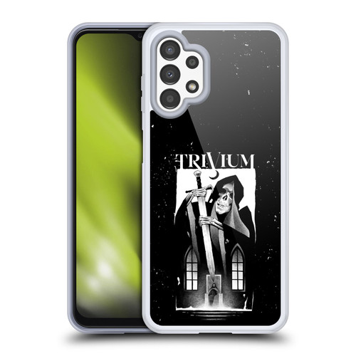 Trivium Graphics Skeleton Sword Soft Gel Case for Samsung Galaxy A13 (2022)