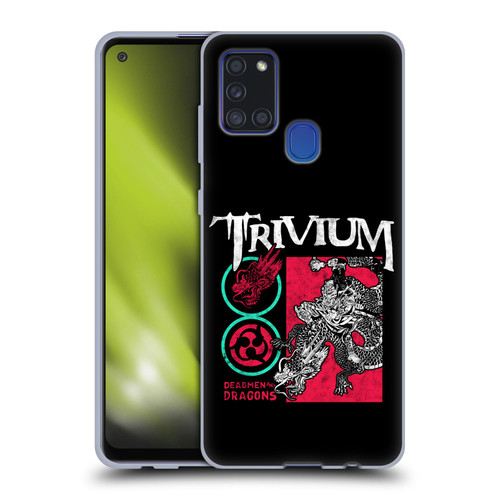 Trivium Graphics Deadmen And Dragons Date Soft Gel Case for Samsung Galaxy A21s (2020)