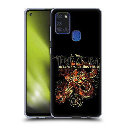 Trivium Graphics Deadmen And Dragons Soft Gel Case for Samsung Galaxy A21s (2020)