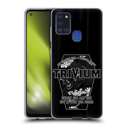 Trivium Graphics No Gods Soft Gel Case for Samsung Galaxy A21s (2020)