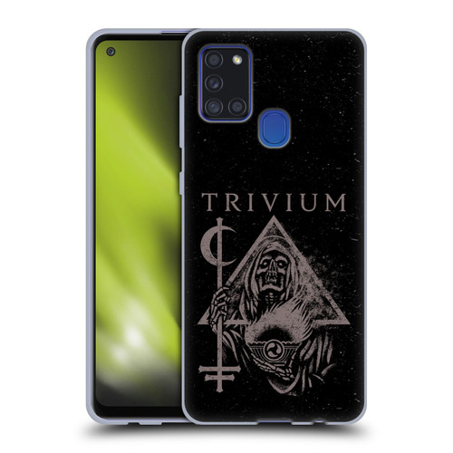 Trivium Graphics Reaper Triangle Soft Gel Case for Samsung Galaxy A21s (2020)