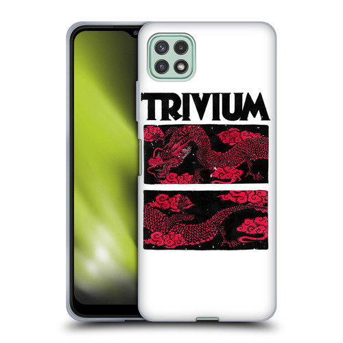 Trivium Graphics Double Dragons Soft Gel Case for Samsung Galaxy A22 5G / F42 5G (2021)