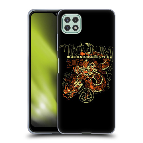 Trivium Graphics Deadmen And Dragons Soft Gel Case for Samsung Galaxy A22 5G / F42 5G (2021)