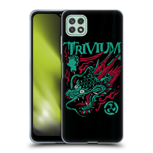 Trivium Graphics Screaming Dragon Soft Gel Case for Samsung Galaxy A22 5G / F42 5G (2021)